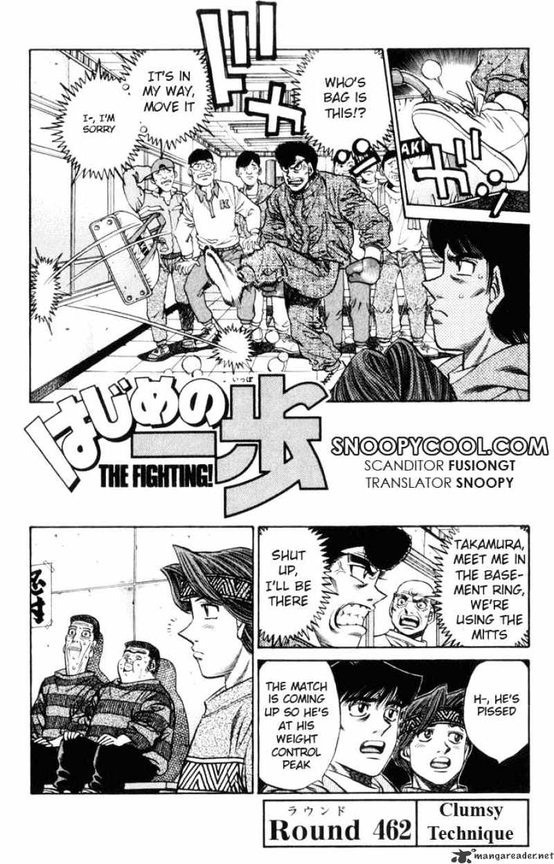 Hajime no Ippo: Fighting Spirit, Chapter 462 image 01